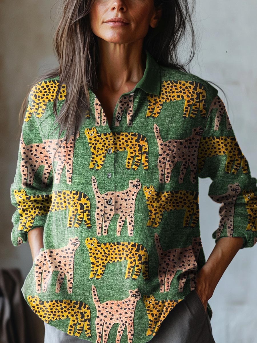 Noemi | Leopard Print Blouse