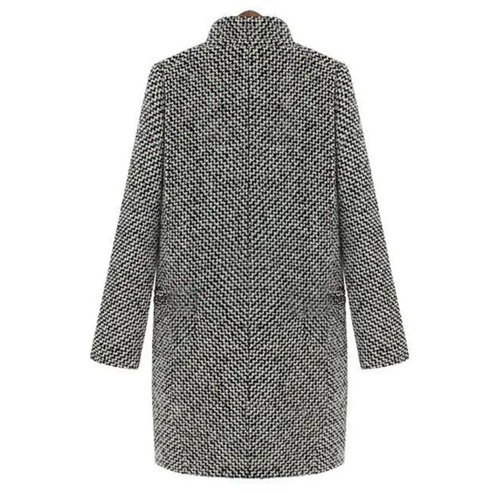 Nicolette | Classic Houndstooth Coat