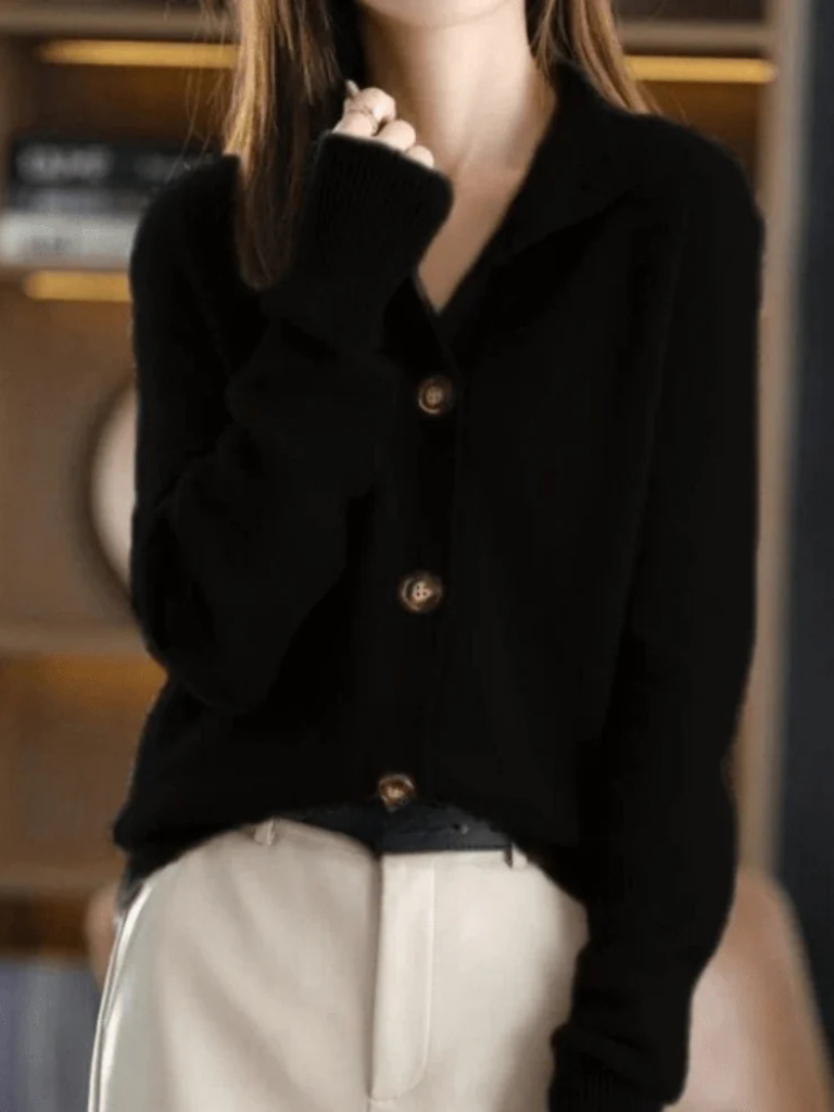 Sophia  | Classic Knit Cardigan