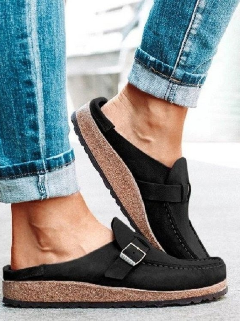 Amara | Casual Buckle Loafers