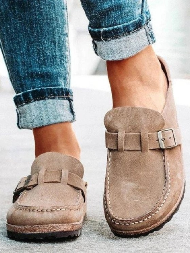 Amara | Casual Buckle Loafers