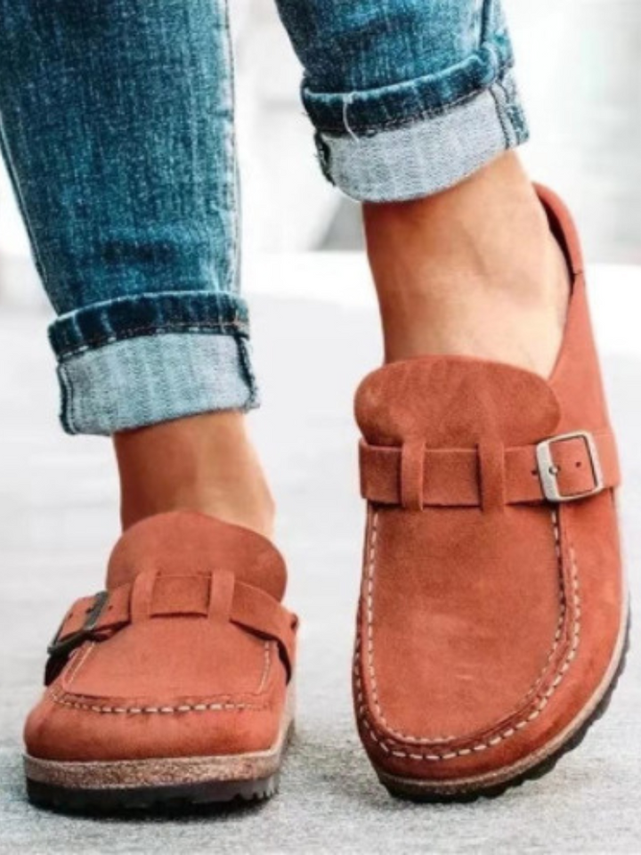 Amara | Casual Buckle Loafers