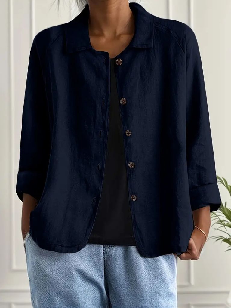 Hailey | Casual Button-Up Blazer