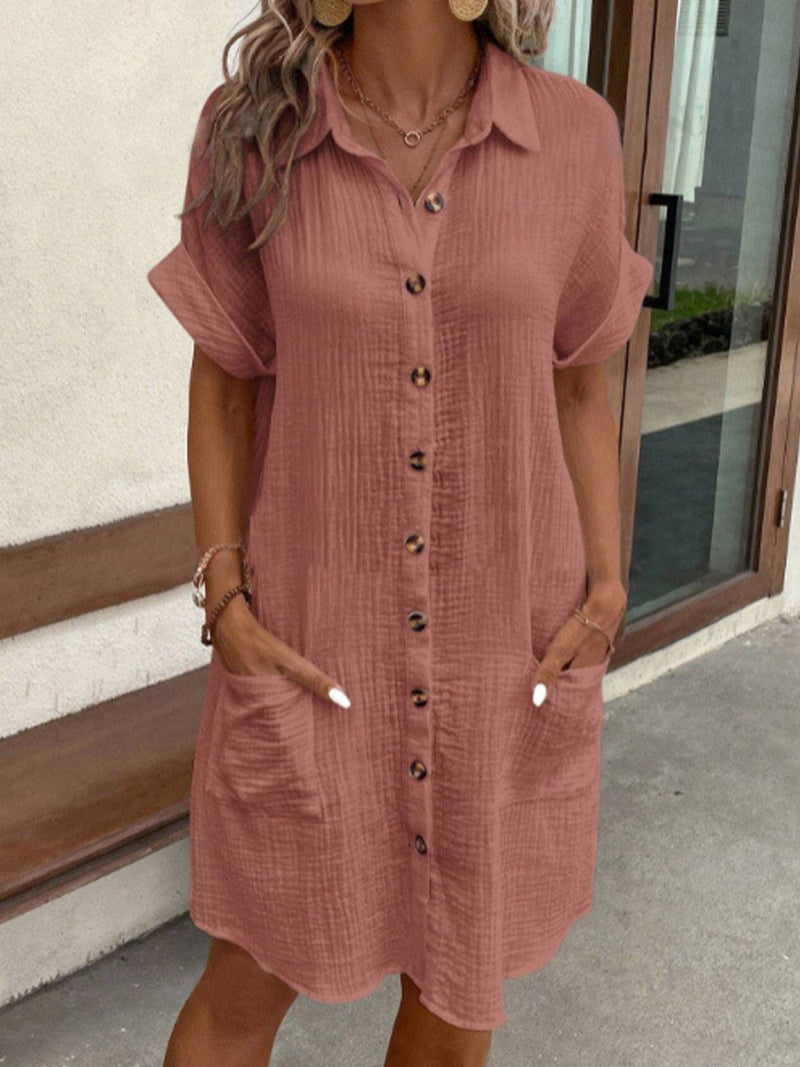 Hailey - Women’s Retro Shirt Dress