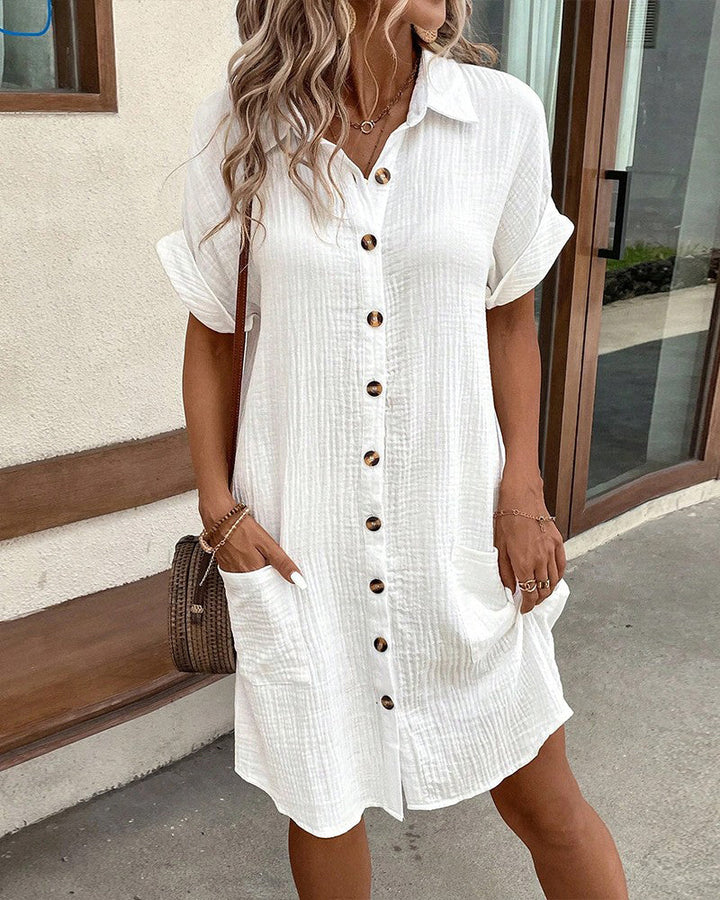 Hailey - Women’s Retro Shirt Dress