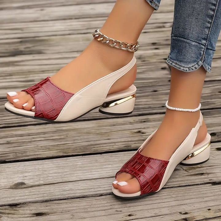 Whitney™ | Elegant Leather Sandals